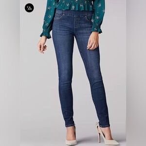 Lee Women's Deep Indigo Skinny Jeans